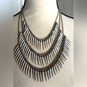 Silver BCBG necklace